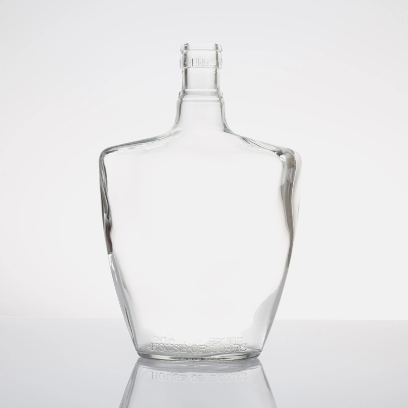 Wholesale Empty 70cl Glass Liquor Bottles for Vodka Whiskey Spirits Alcohol 700ml